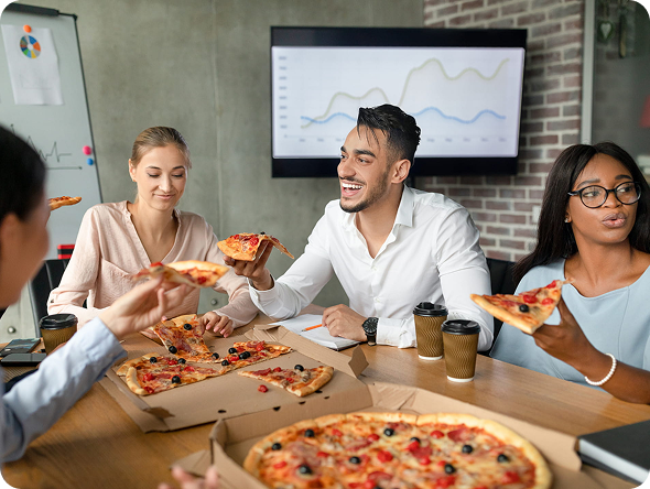 Corporate events and office gatherings